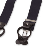 Luxe donkerblauwe bretels - Thumbnail 2