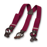 Luxe wijnrode bretels - Thumbnail 2