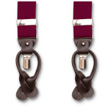 Luxe wijnrode bretels - Thumbnail 1