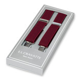 Smalle bordeaux bretels - Thumbnail 1