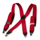 Donkerrode X - bretels - Thumbnail 2