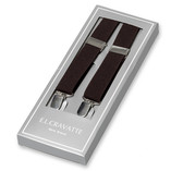 Donkerbruine Kinderbretels - Thumbnail 1