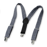 Wollen Kinderbretels Donkerblauw - Thumbnail 2