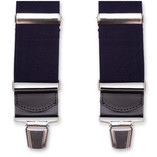 Donkerblauwe Extra Brede Bretels - Thumbnail 1
