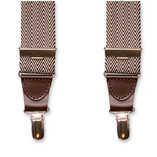 XIV Bretels - Herringbone Bruin - Thumbnail 3