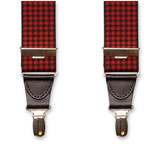 XIV Bretels - Pied de Poule Rood - Thumbnail 4