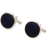 Nachtblauwe manchetknopen - Thumbnail 1