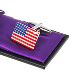 Amerikaanse vlag manchetknopen - Thumbnail 2