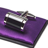 Manchetknopen Terni zwart - Thumbnail 3