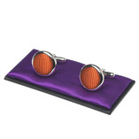 Donkeroranje manchetknopen  - Thumbnail 1