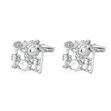 Drumstel manchetknopen - Thumbnail 1