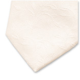 Trouw stropdas Ecru - Bloemen - Thumbnail 2