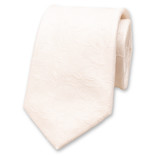 Trouw stropdas Ecru - Bloemen - Thumbnail 1