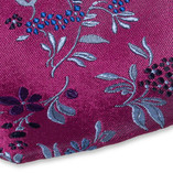 Violet Stropdas Bloemen - Thumbnail 2