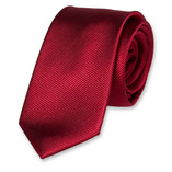 Donkerrode stropdas Dames - Thumbnail 1