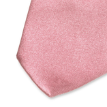 Roze satijn stropdas - Thumbnail 2