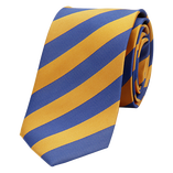 Stropdas geel/blauw - Thumbnail 1