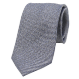 Donkerblauwe Stropdas Two-tone - Thumbnail 1