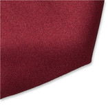 Satijn polyester stropdas bordeaux - Thumbnail 2