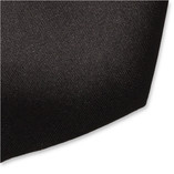Satijn polyester stropdas zwart - Thumbnail 2