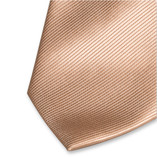 Polyester beige stropdas - Thumbnail 2