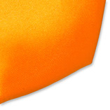 Satijn polyester stropdas oranje - Thumbnail 2