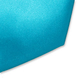Satijn polyester stropdas aqua - Thumbnail 2