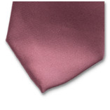 Satijn polyester stropdas Mauve - Thumbnail 2
