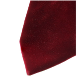 Bordeauxrode Fluwelen Stropdas - Thumbnail 2