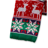 Kerst stropdas rood/groen - Thumbnail 2