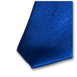 Super smalle stropdas Koningsblauw - Thumbnail 2