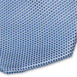 Stropdas blauw cirkelstructuur - Thumbnail 2