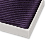 Donkerpaars pochet - Thumbnail 2