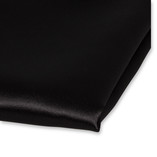 Zwart pochet polyester satijn - Thumbnail 2