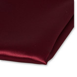 Bordeaux pochet polyester satijn - Thumbnail 2
