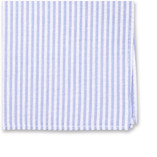 Seersucker Pochet - Lichtblauw - Thumbnail 1