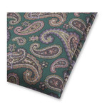 Paisley Pochet Donkergroen - Thumbnail 2