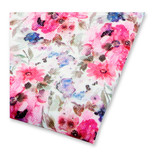 Lila Bloemen Pochet - Thumbnail 2