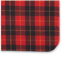 Kerst Pochet Rood Geruit - Thumbnail 2
