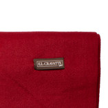 Donkerrode Wintersjaal - Thumbnail 2