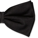 Vlinderstrik zwart - Thumbnail 2