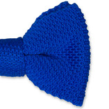 Gebreide vlinderstrik blauw - Thumbnail 2