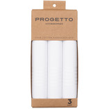 Zakdoeken heren - Wit - 3 - Pack - Thumbnail 1