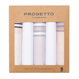 Zakdoeken heren - Beige - Thumbnail 1