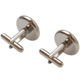 Olijfgroene manchetknopen - Thumbnail 2