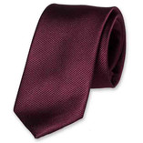 Smalle aubergine stropdas - Thumbnail 1