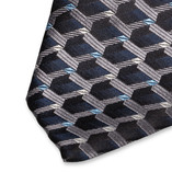 Stropdas met geometrisch dessin - Thumbnail 2