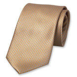 Stropdas beige - structuur - Thumbnail 1