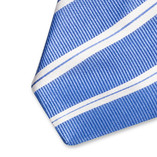 Blauwe strepenstropdas - Thumbnail 2