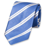 Blauwe strepenstropdas - Thumbnail 1